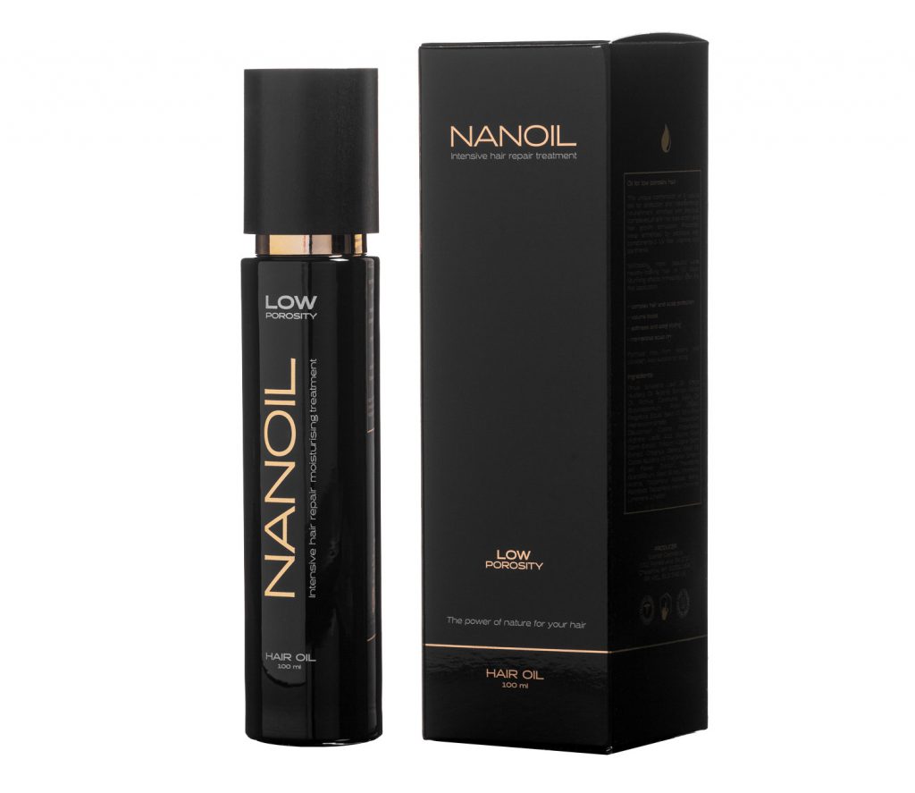 Oil for low porosity hair - Nanoil